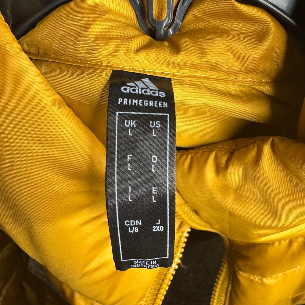 Adidas Primegreen Yellow Jacket - Picture 4 of 4